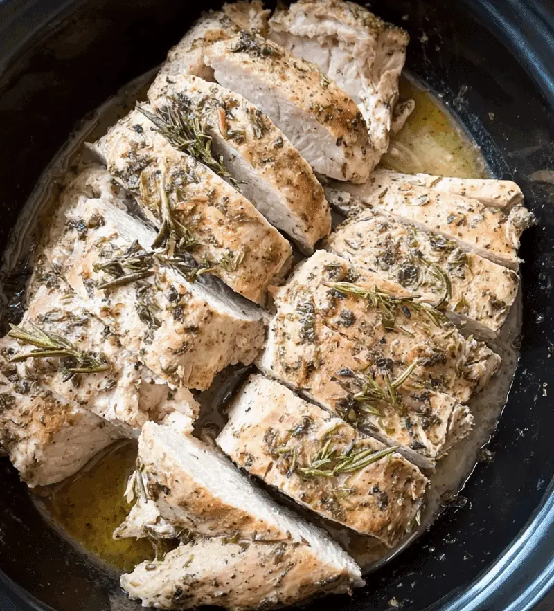 Slow Cooker Turkey Tenderloin