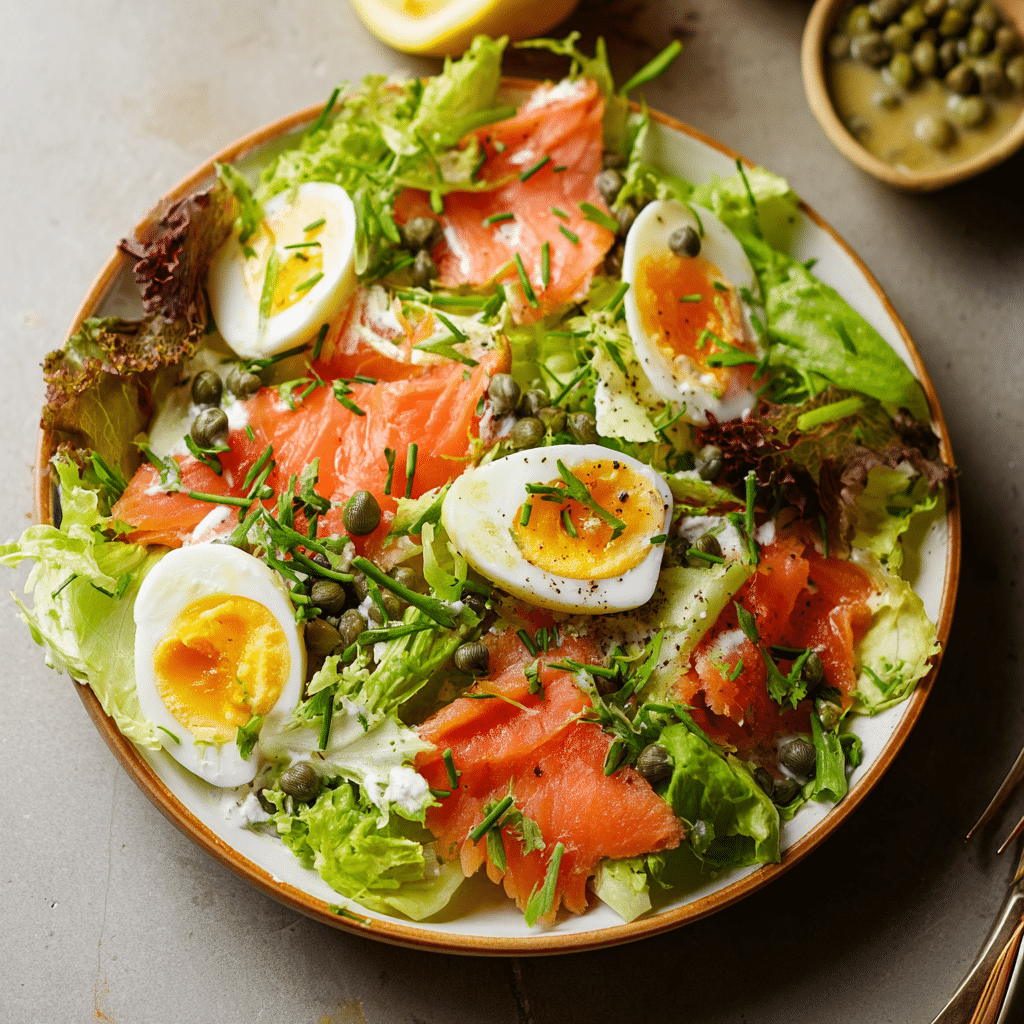 Smoked Salmon Salad 3 Smoked Salmon Salad