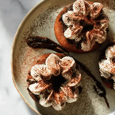 Tiramisu Doughnuts