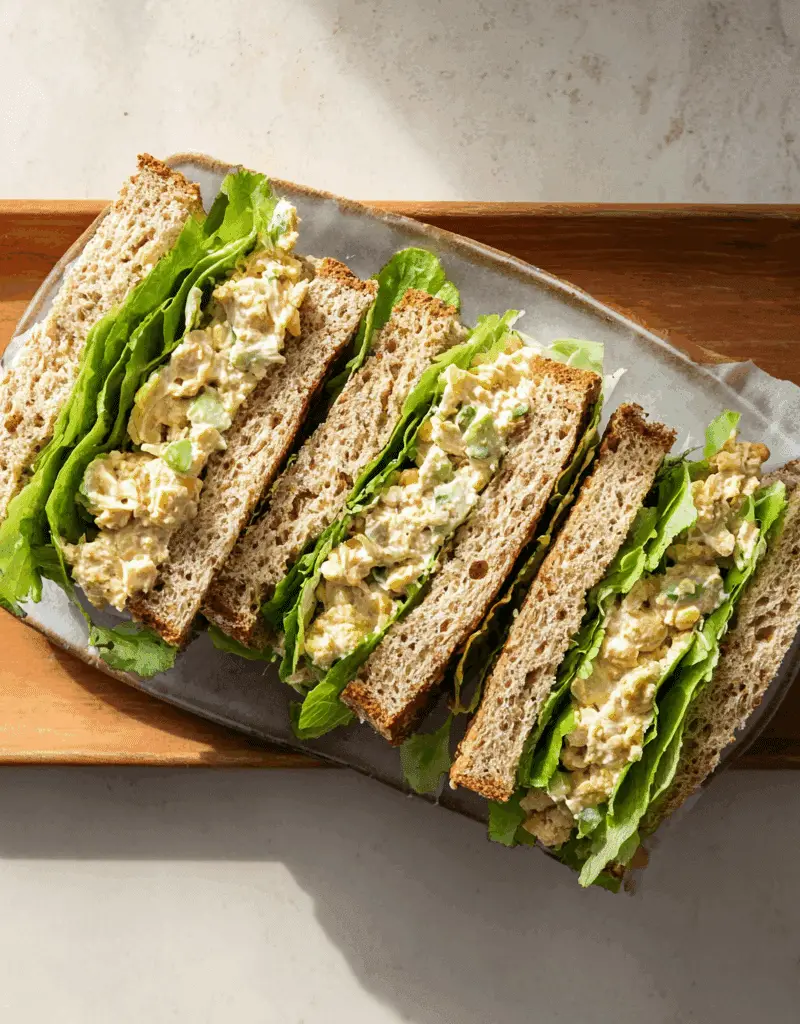 Vegan Chickpea Tuna Salad Sandwich