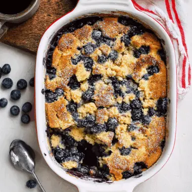 Blueberry Buttermilk Pancake Casserole