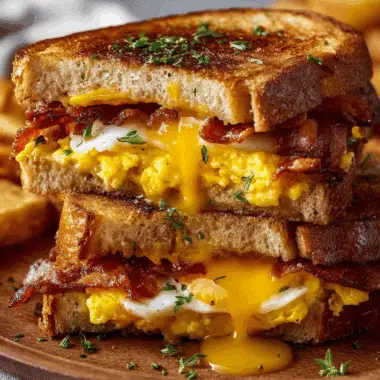 Breakfast Grilled Cheese