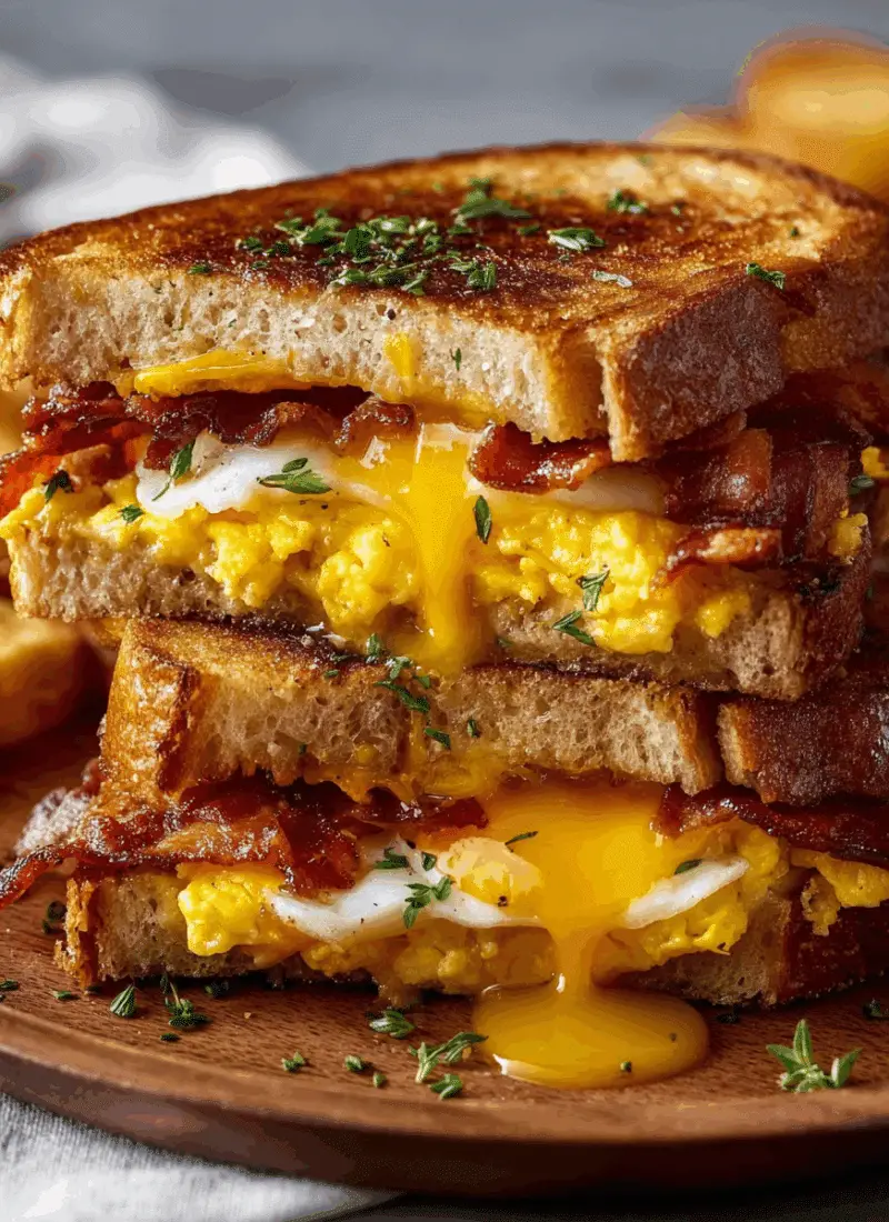 Breakfast Grilled Cheese