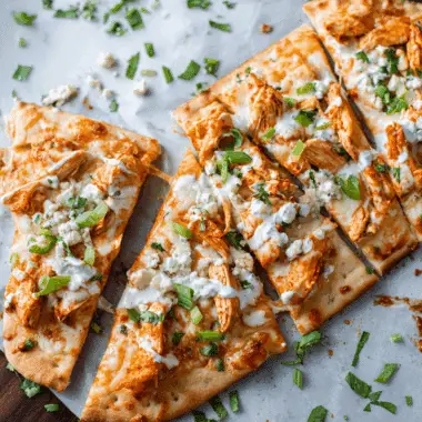 Buffalo Chicken Flatbread