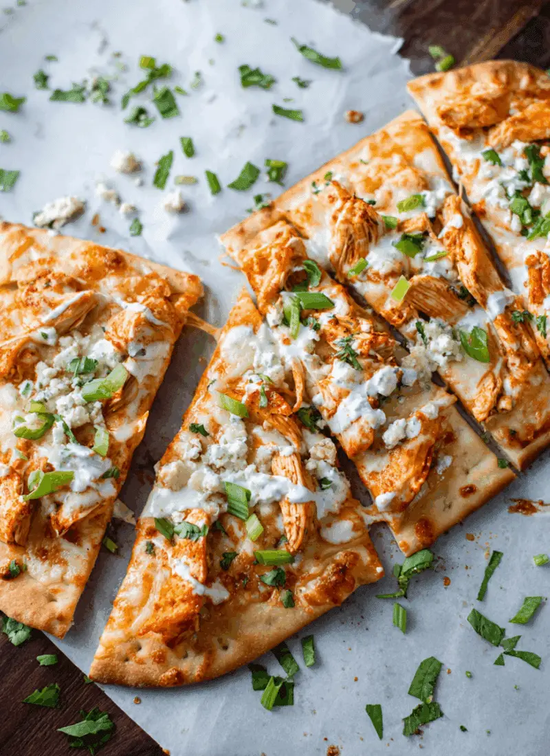 Buffalo Chicken Flatbread
