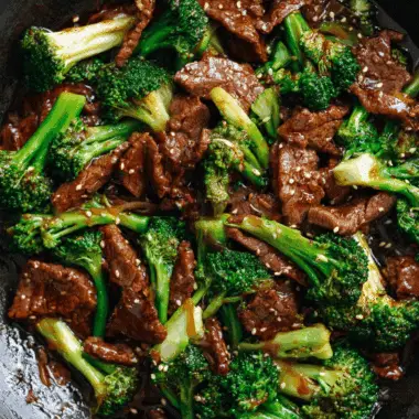 Chinese Beef and Broccoli Stir-Fry