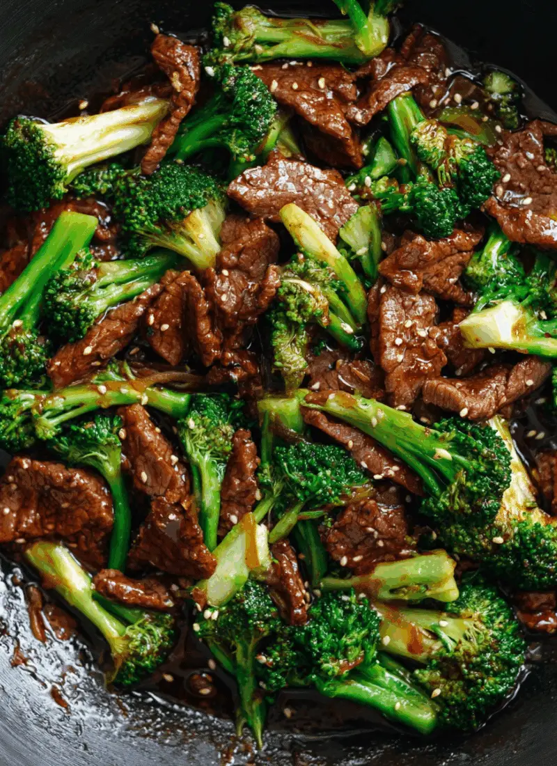 Chinese Beef and Broccoli Stir-Fry