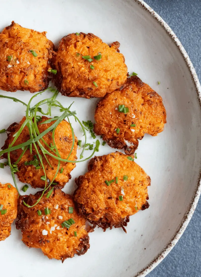Crispy Smashed Carrot Bites
