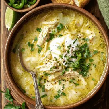 Green Enchiladas Chicken Soup