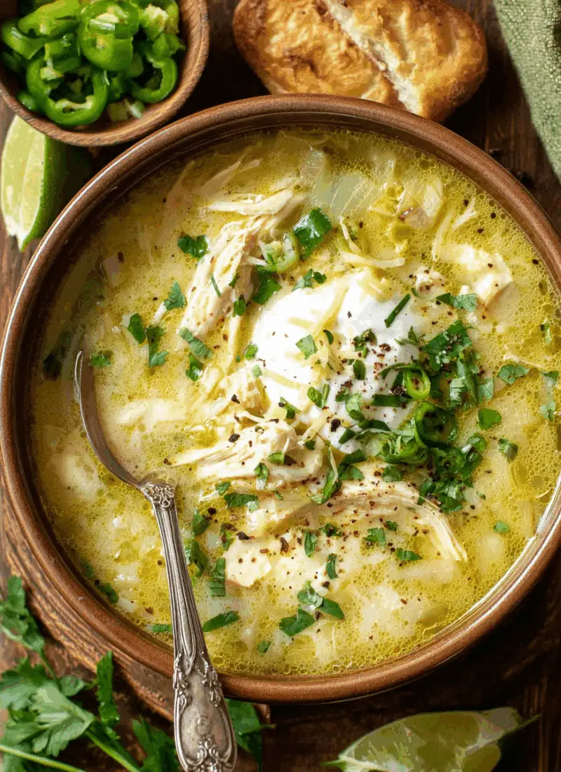 Green Enchiladas Chicken Soup