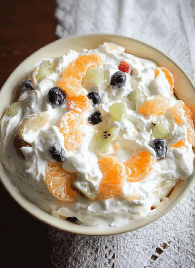 Orange Cream Fruit Salad