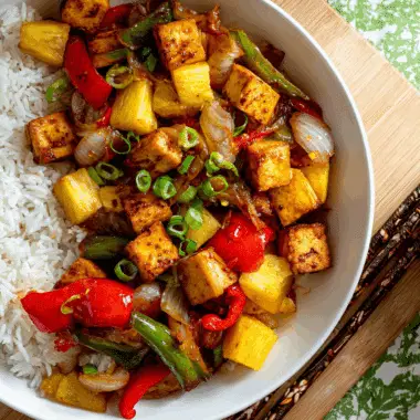 Pineapple Tofu Stir-Fry