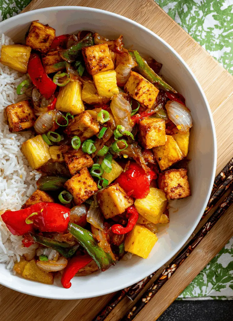 Pineapple Tofu Stir-Fry