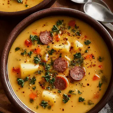 Slow Cooker Cajun Potato Soup
