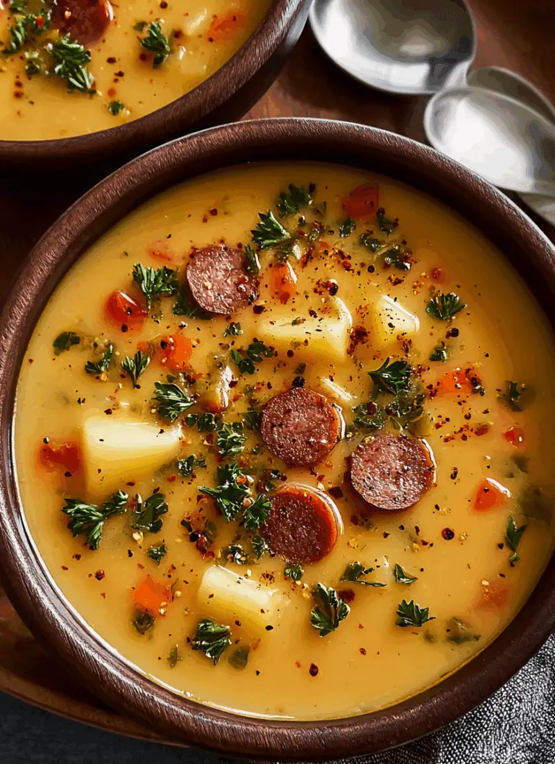 Slow Cooker Cajun Potato Soup