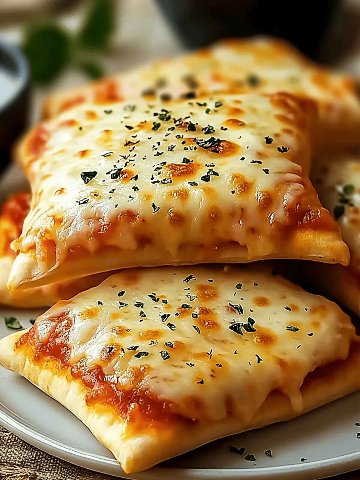 Satisfy Cravings with Cheesy Pizza Pockets You’ll Love