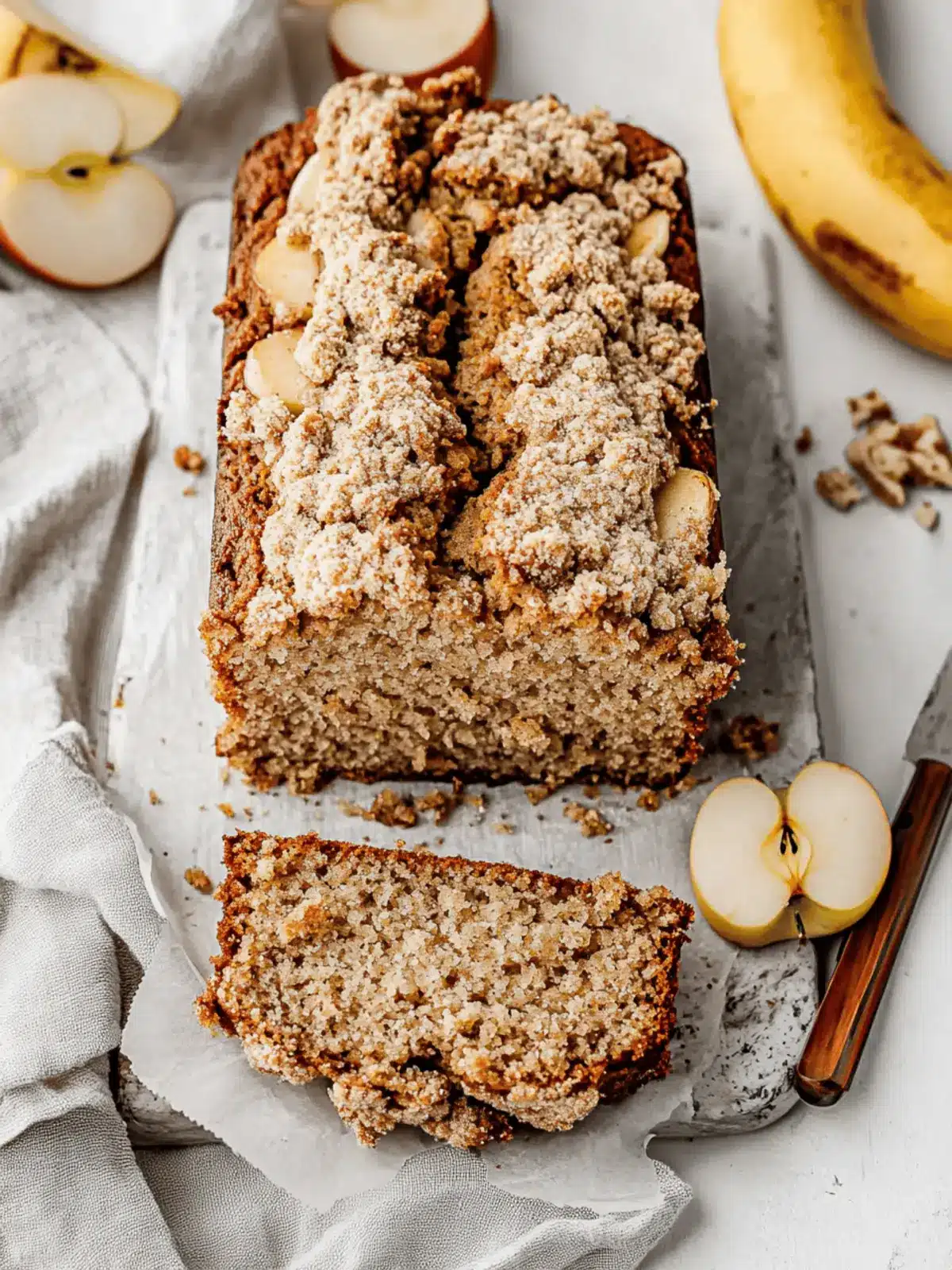 Apple Banana Bread