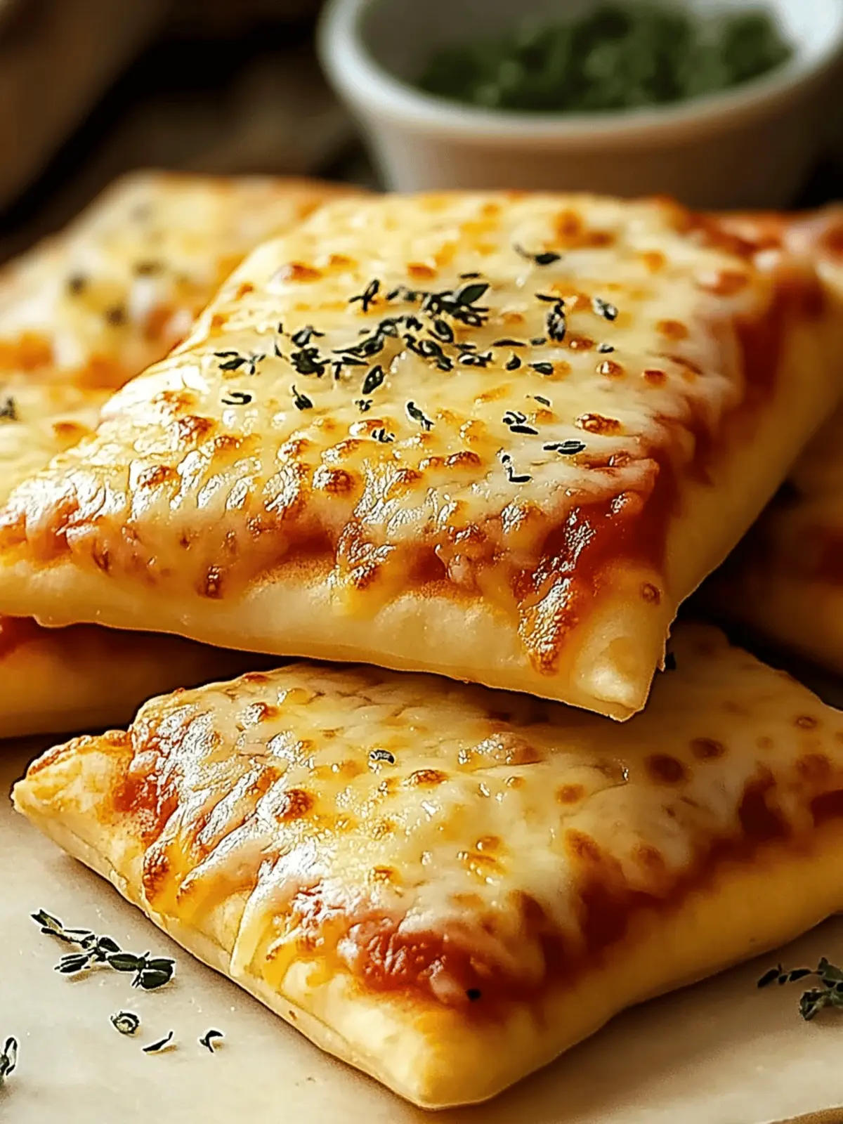 Satisfy Cravings with Cheesy Pizza Pockets You’ll Love