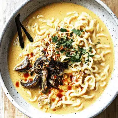 Spicy Coconut Curry Ramen