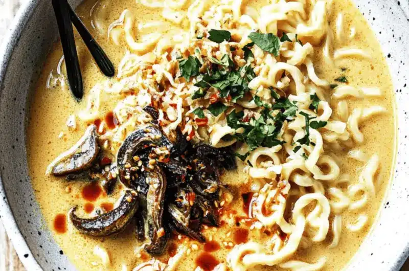 Spicy Coconut Curry Ramen