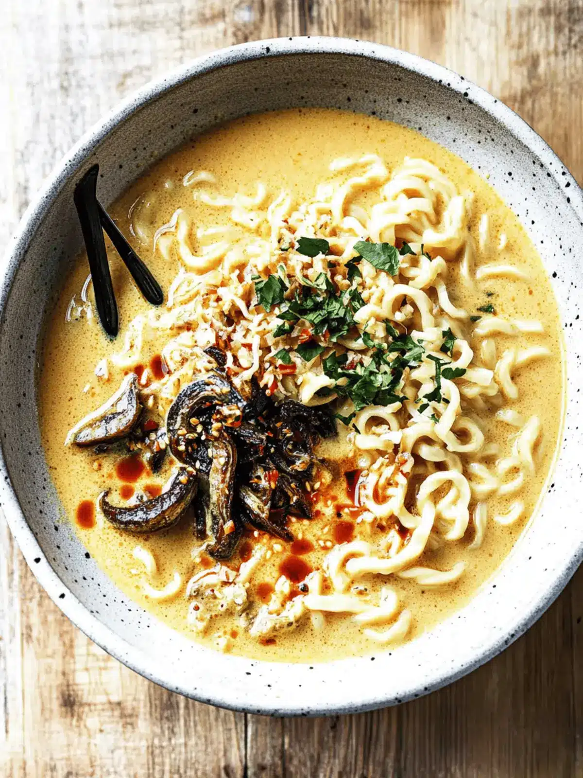 Spicy Coconut Curry Ramen