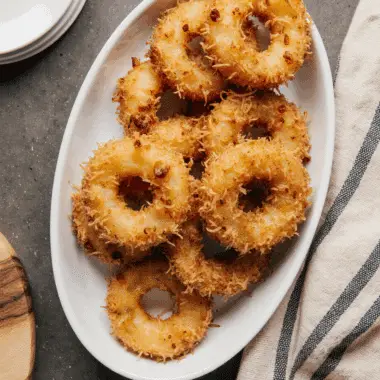 Fried Pineapple Rings