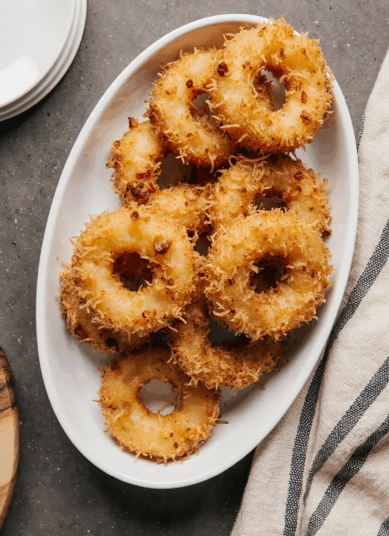 Fried Pineapple Rings