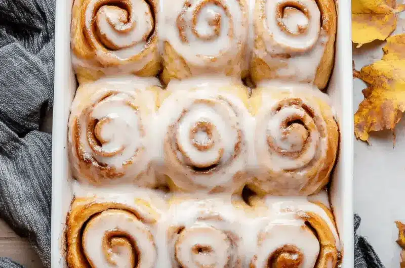 Pumpkin Cinnamon Rolls