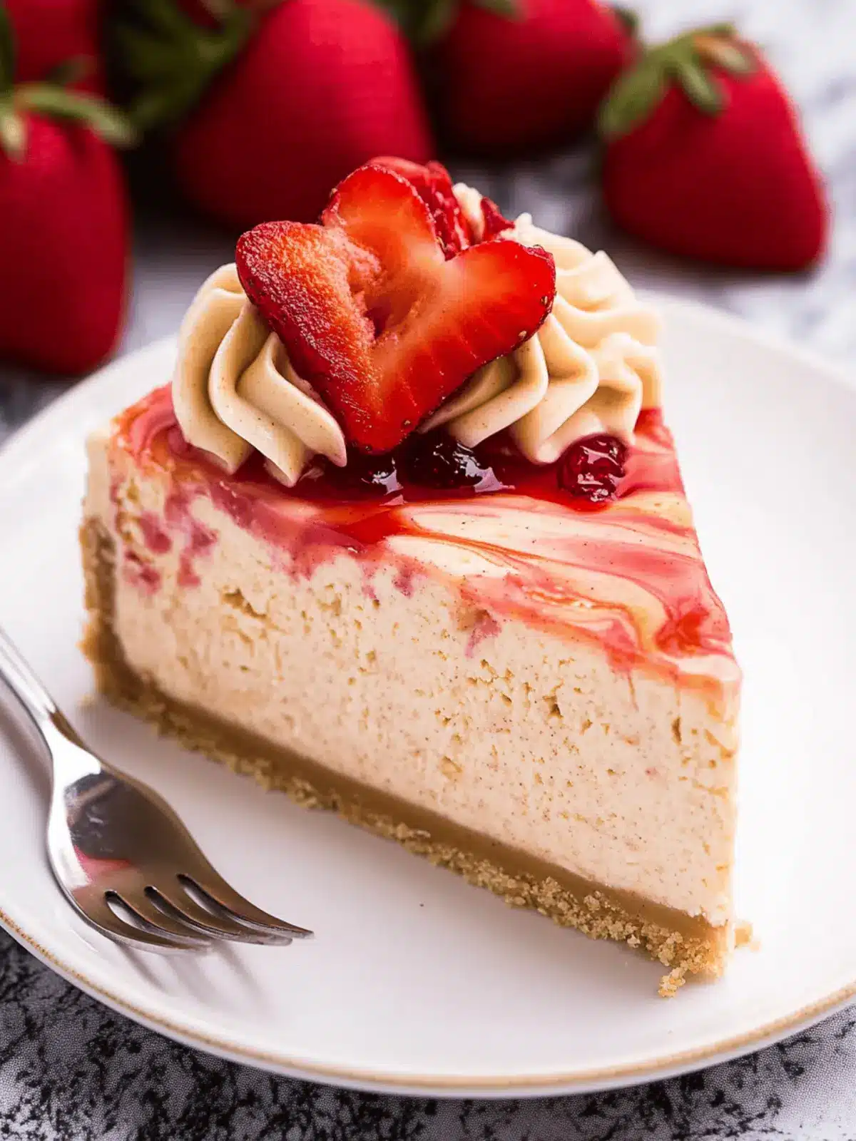 Peanut Butter and Jelly Cheesecake