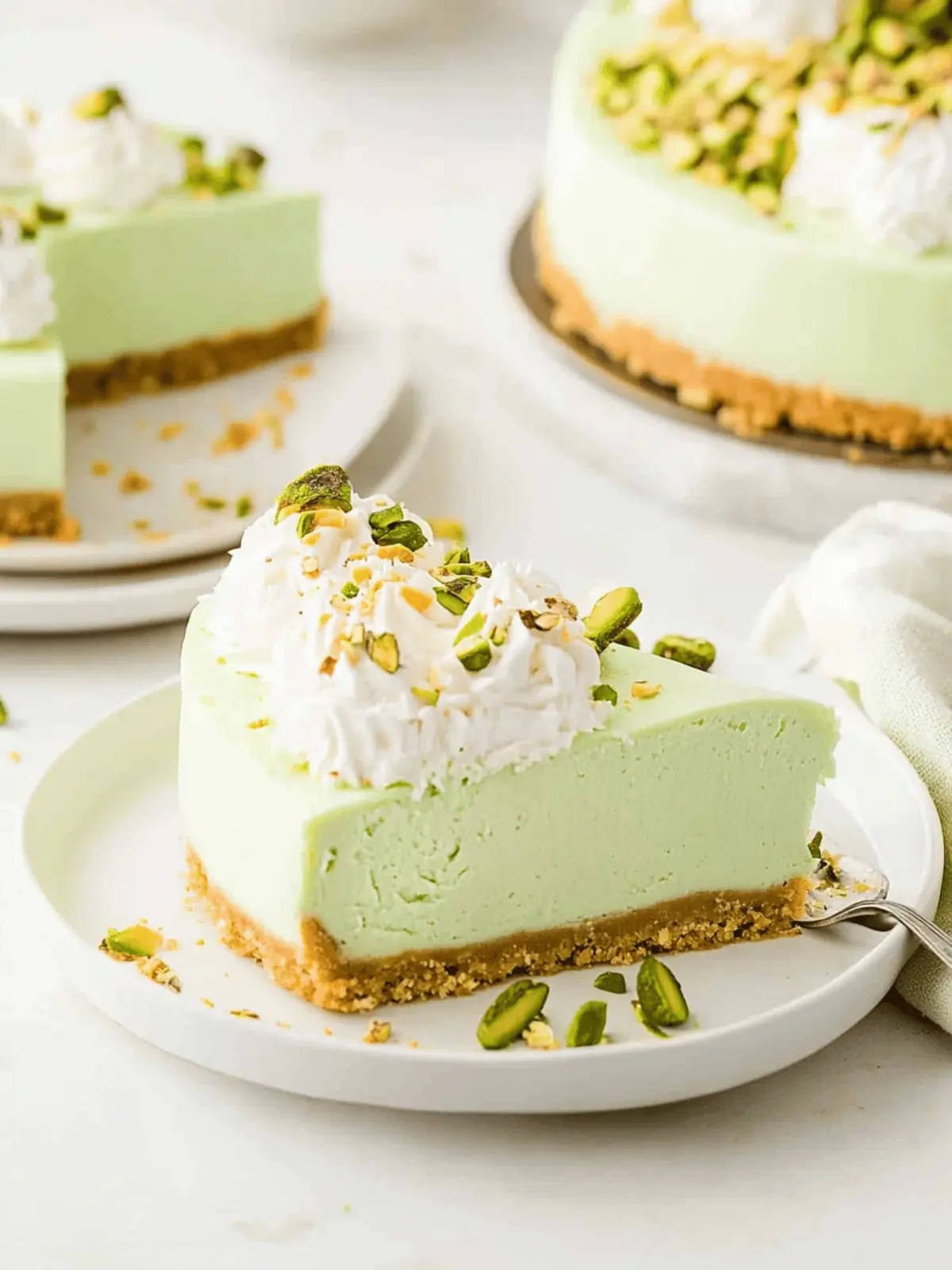 Creamy No-Bake Pistachio Cheesecake Everyone Will Love