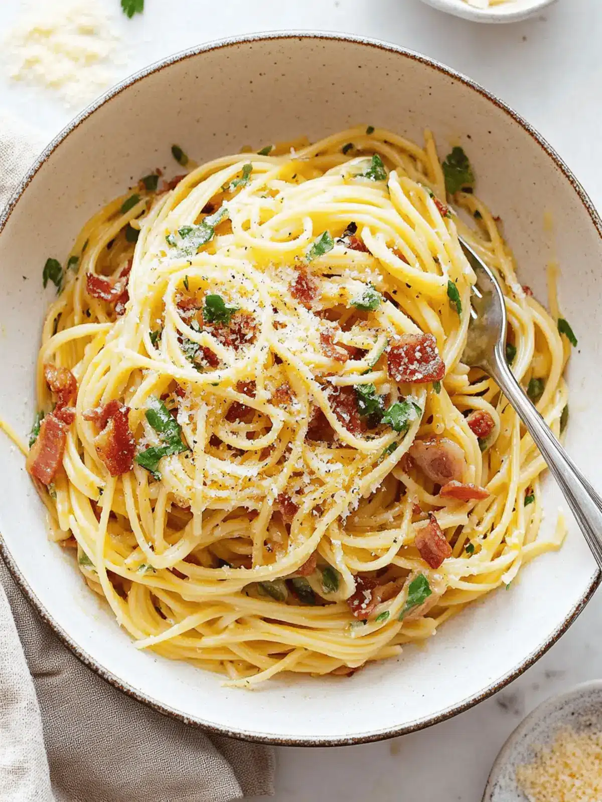 Bacon Carbonara Pasta