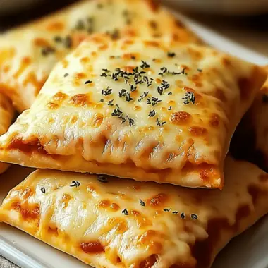 Cheesy Pizza Pockets