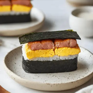 Spam Musubi with Egg