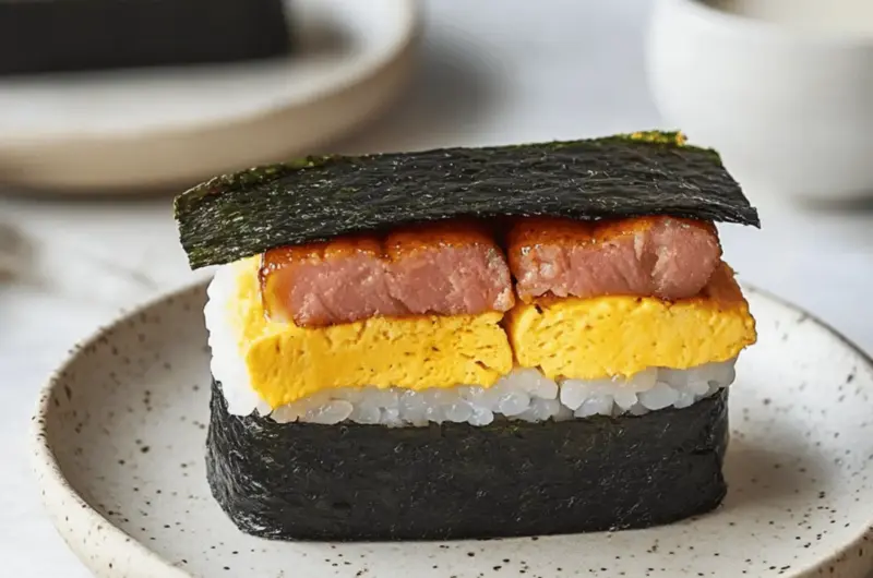 Spam Musubi with Egg