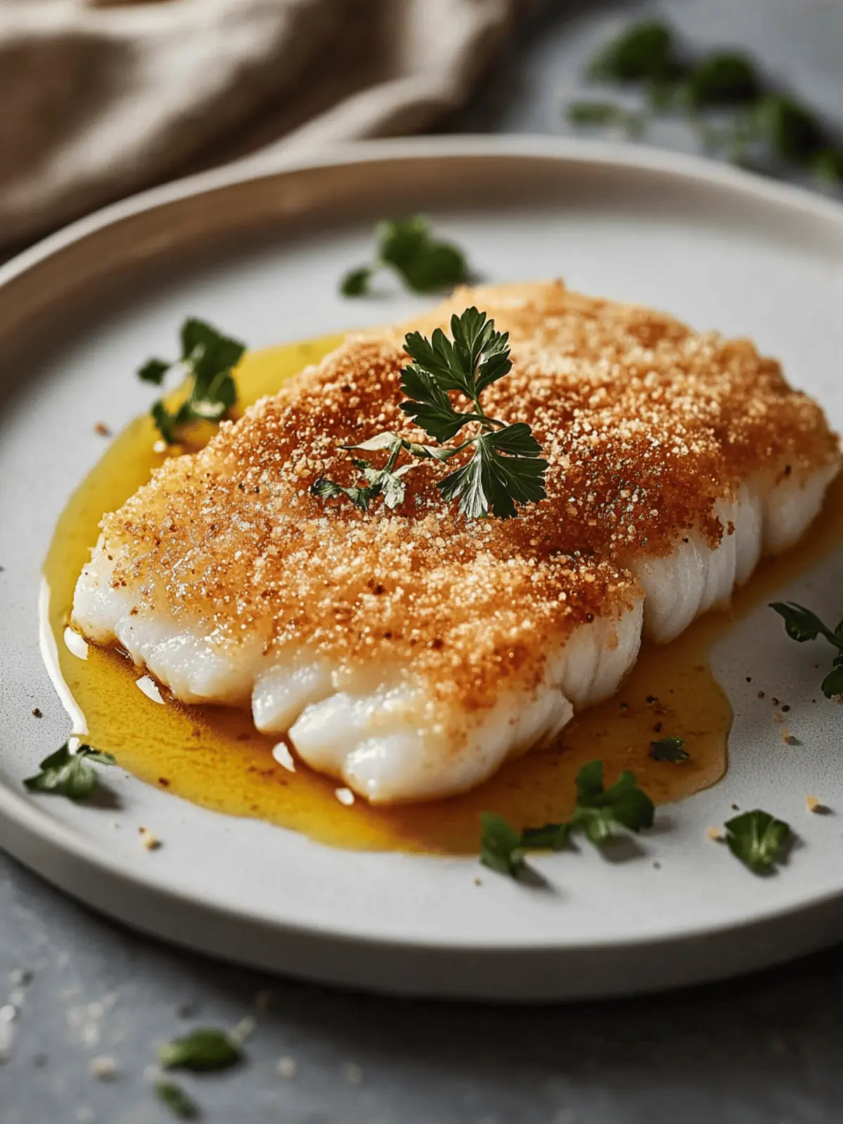 Crispy Parmesan-Crusted Cod for a Guilt-Free Dinner Delight
