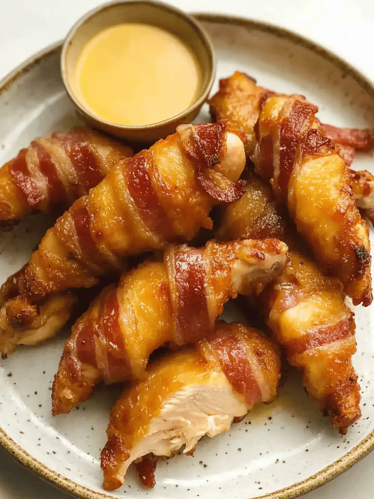 Bacon Brown Sugar Chicken Tenders