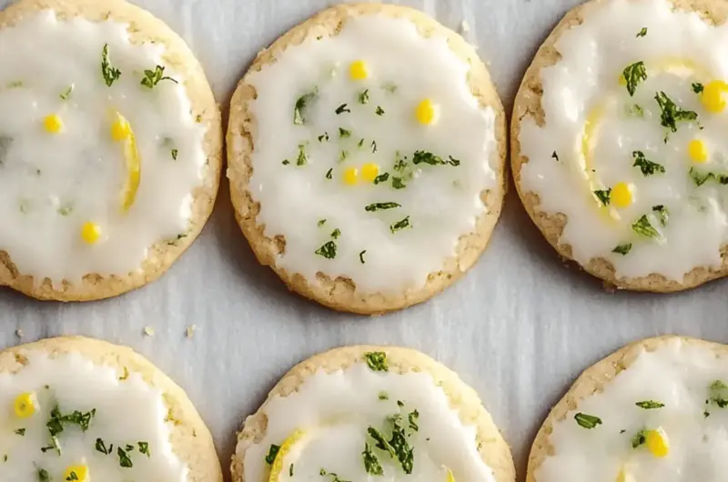 Mojito Sugar Cookies