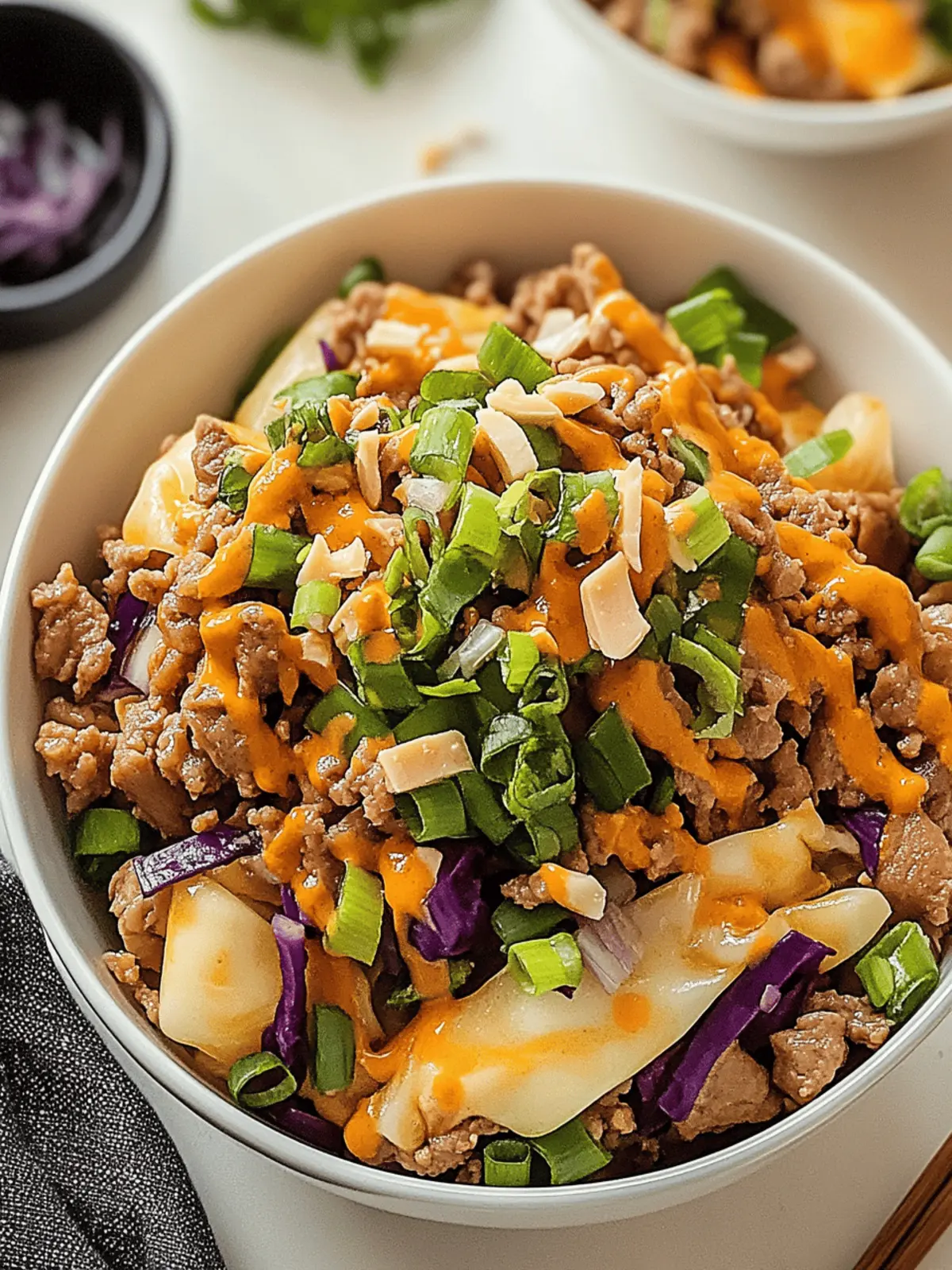 Egg Roll in a Bowl