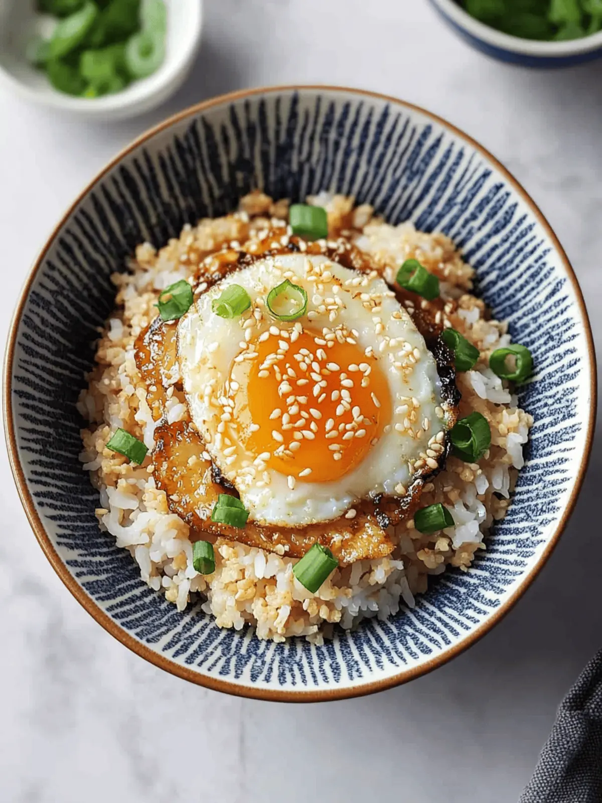 Quick and Custom Korean Egg Rice Bowl for Busy Mornings