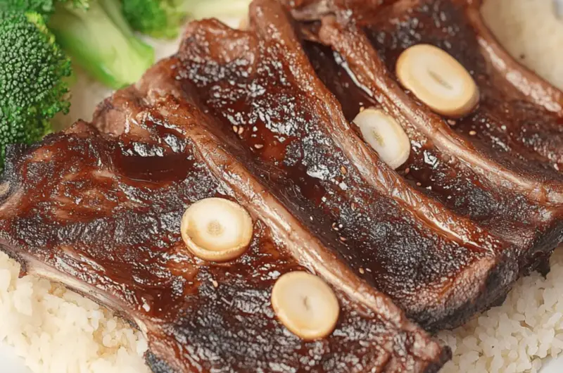 Asian Hawaiian BBQ Short Ribs