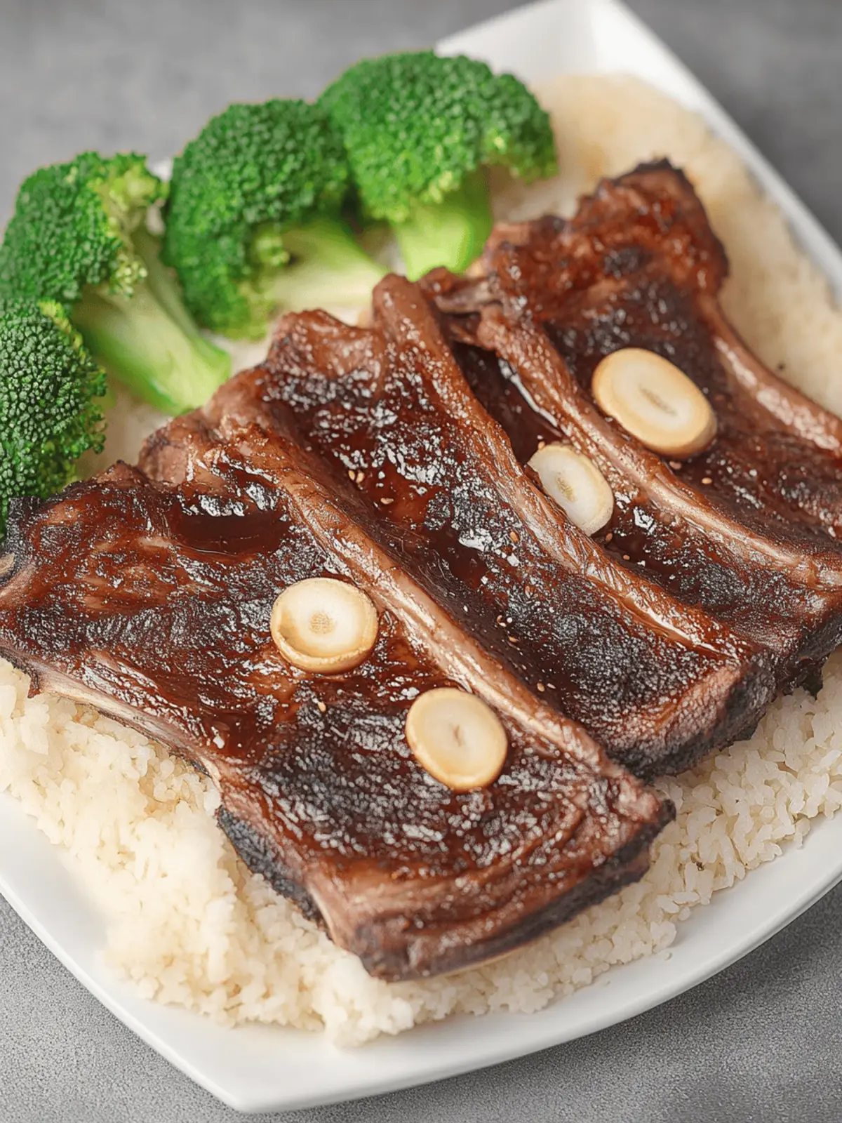Asian Hawaiian BBQ Short Ribs