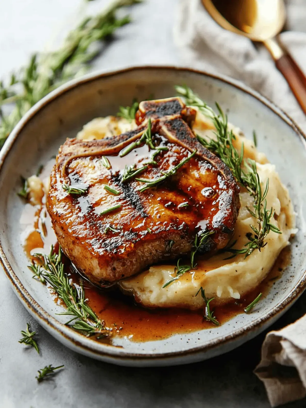 Sweet and Savory Brown Sugar Pork Chops in 30 Minutes
