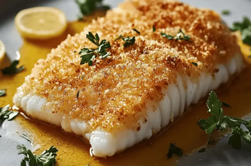 Crispy Parmesan-Crusted Cod