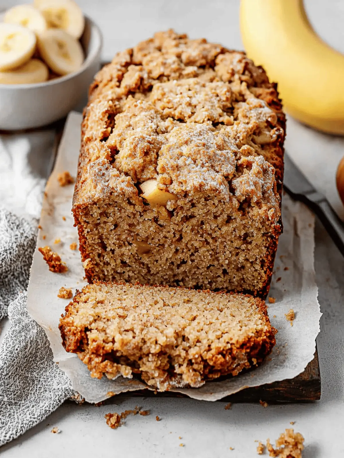 Apple Banana Bread