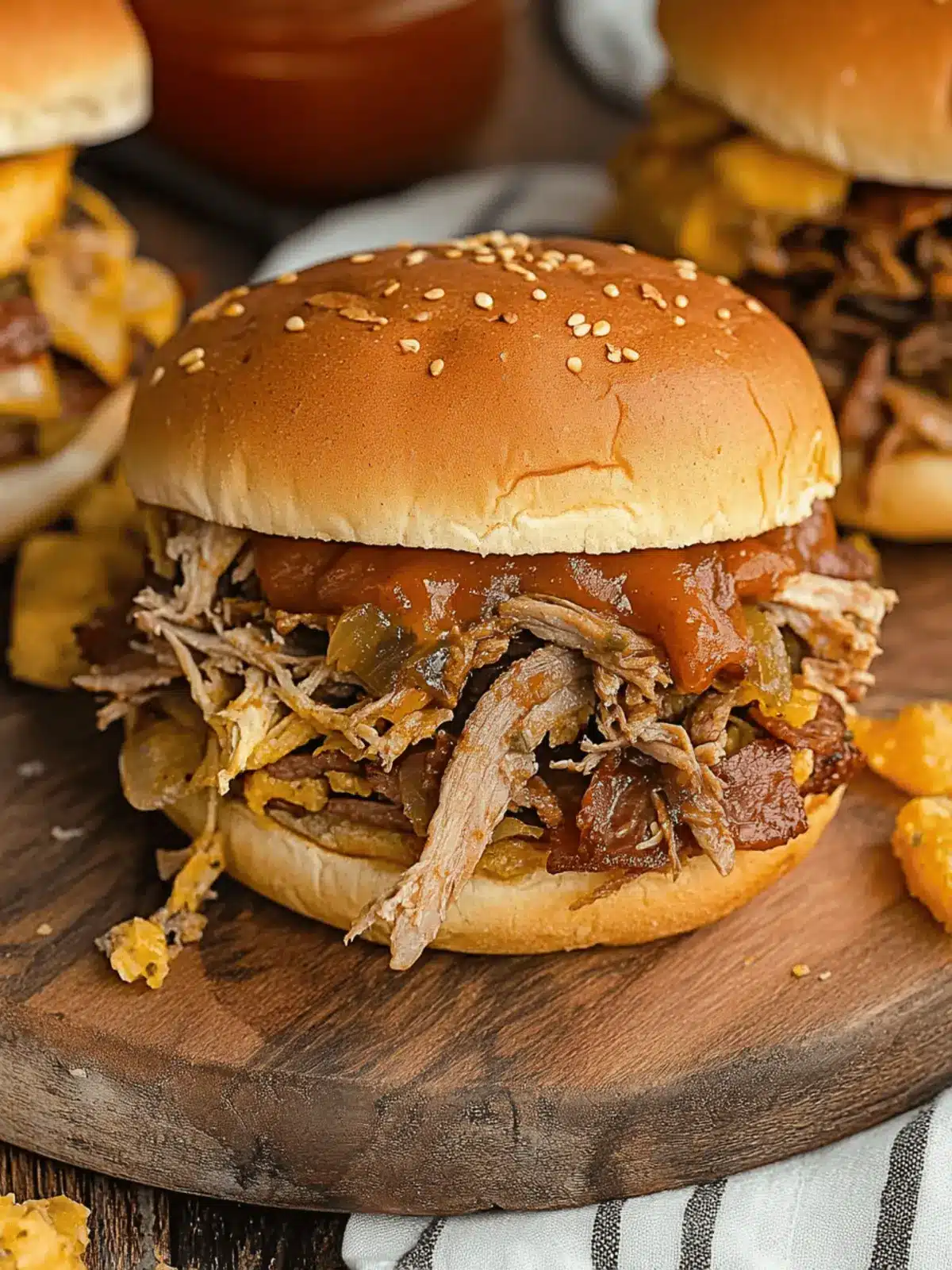 Mouthwatering Slow Cooker Cowboy Sandwiches for Easy Feasting