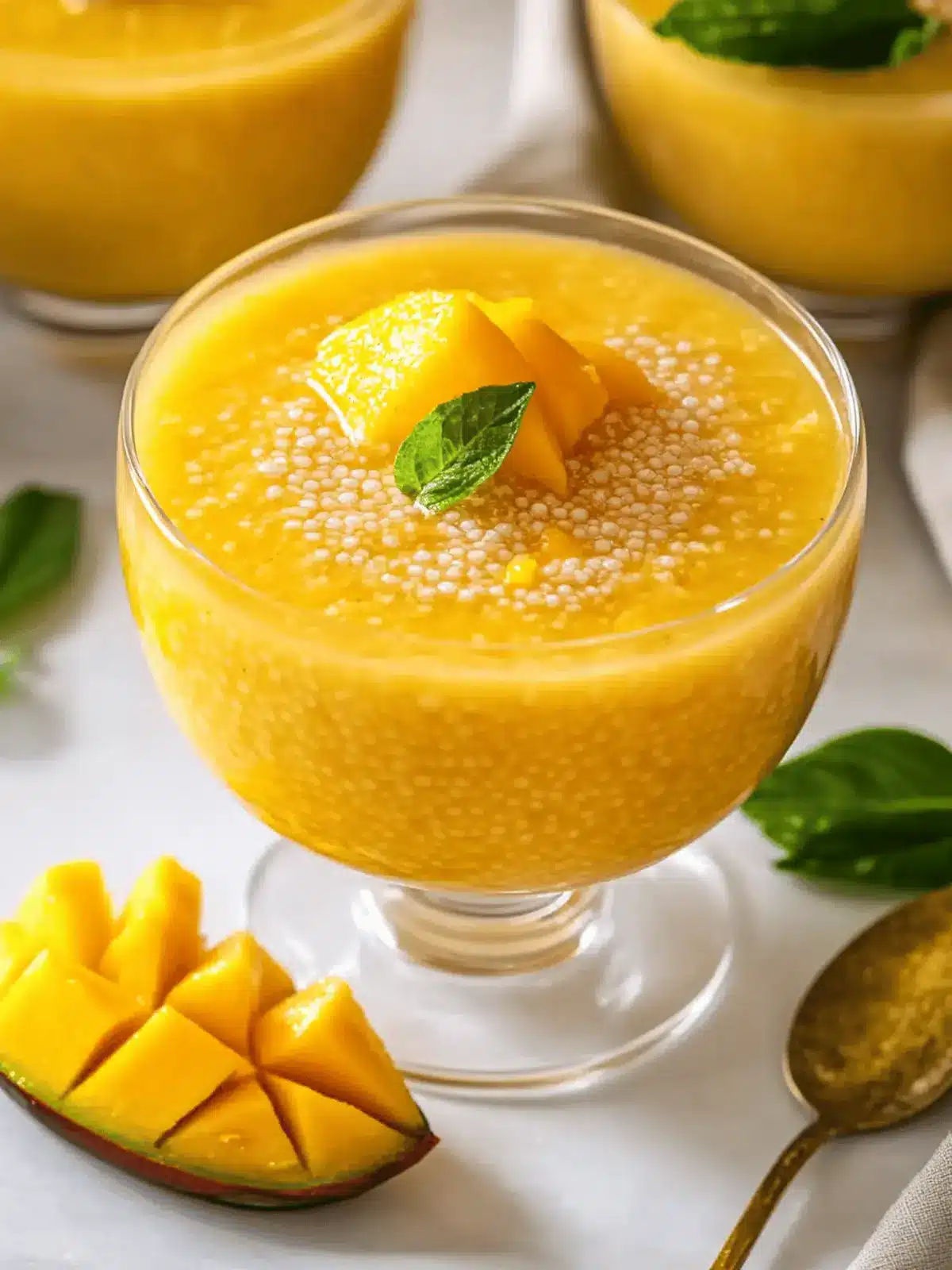 Creamy Mango Sago: Your Easy, Tropical Dessert Delight