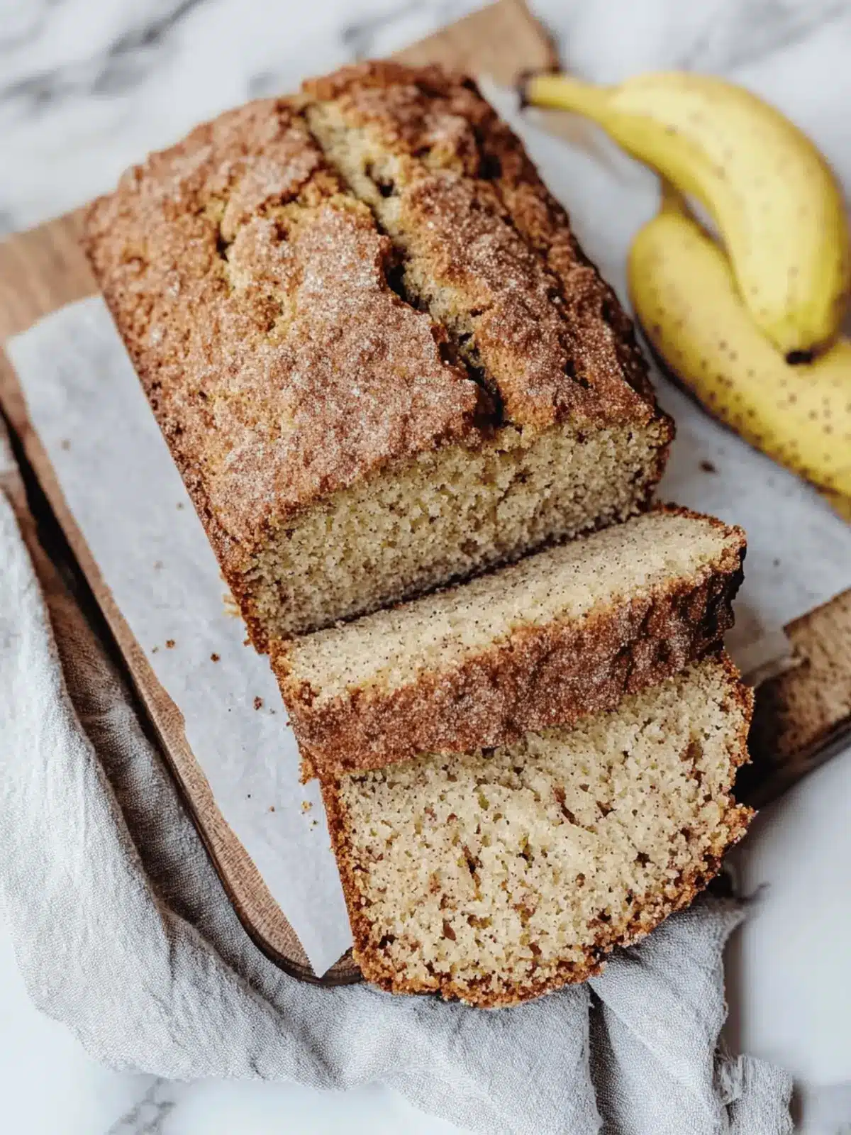 Snickerdoodle Banana Bread