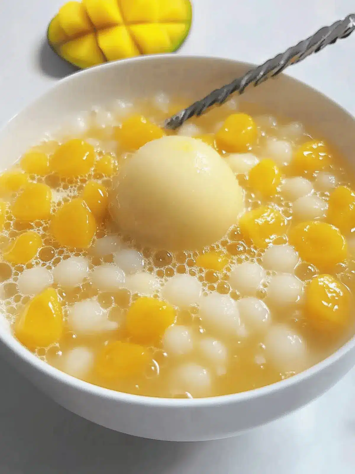 Mango Sago with Tang Yuan: A Refreshing Summer Delight