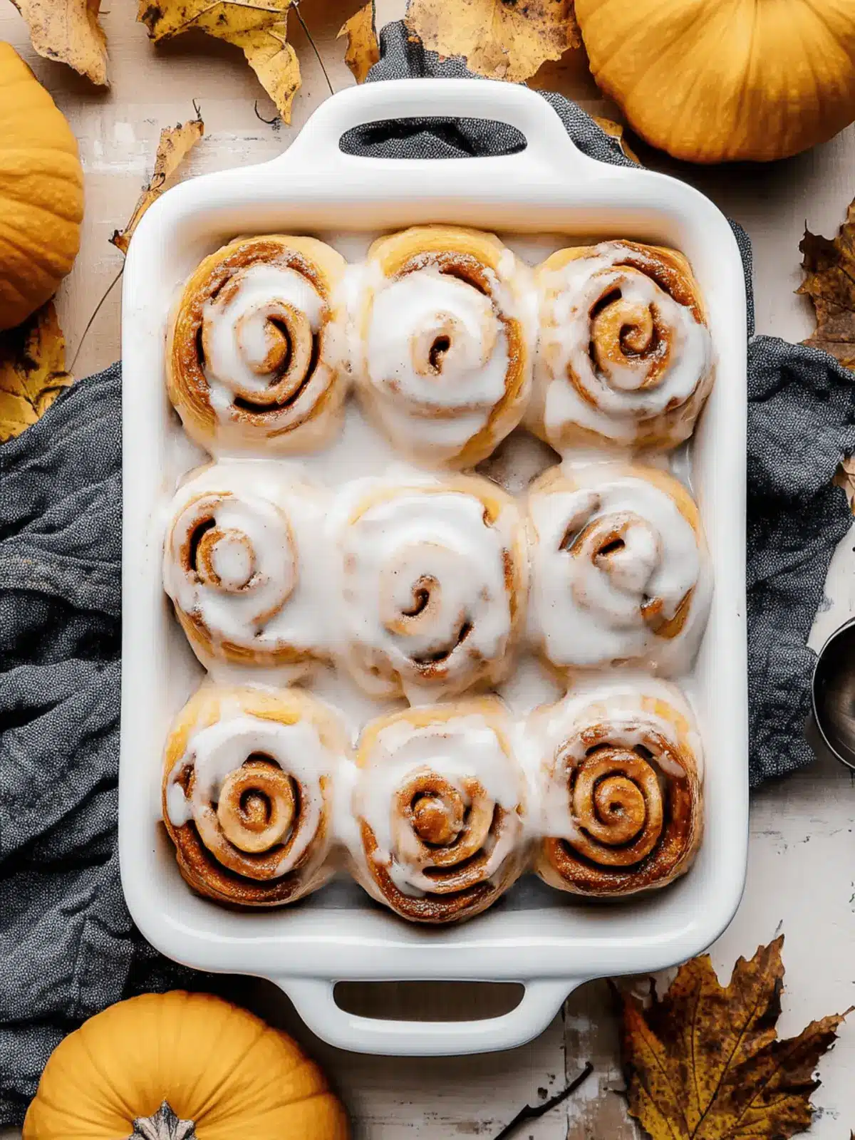 Pumpkin Cinnamon Rolls