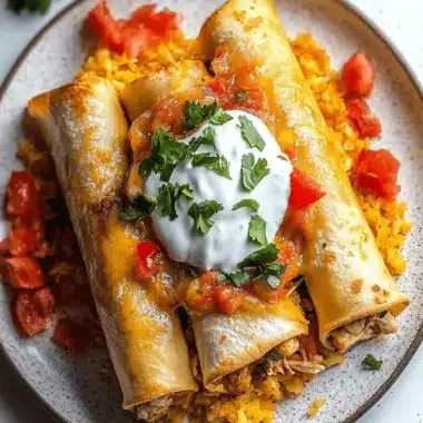 Chicken Chimichangas